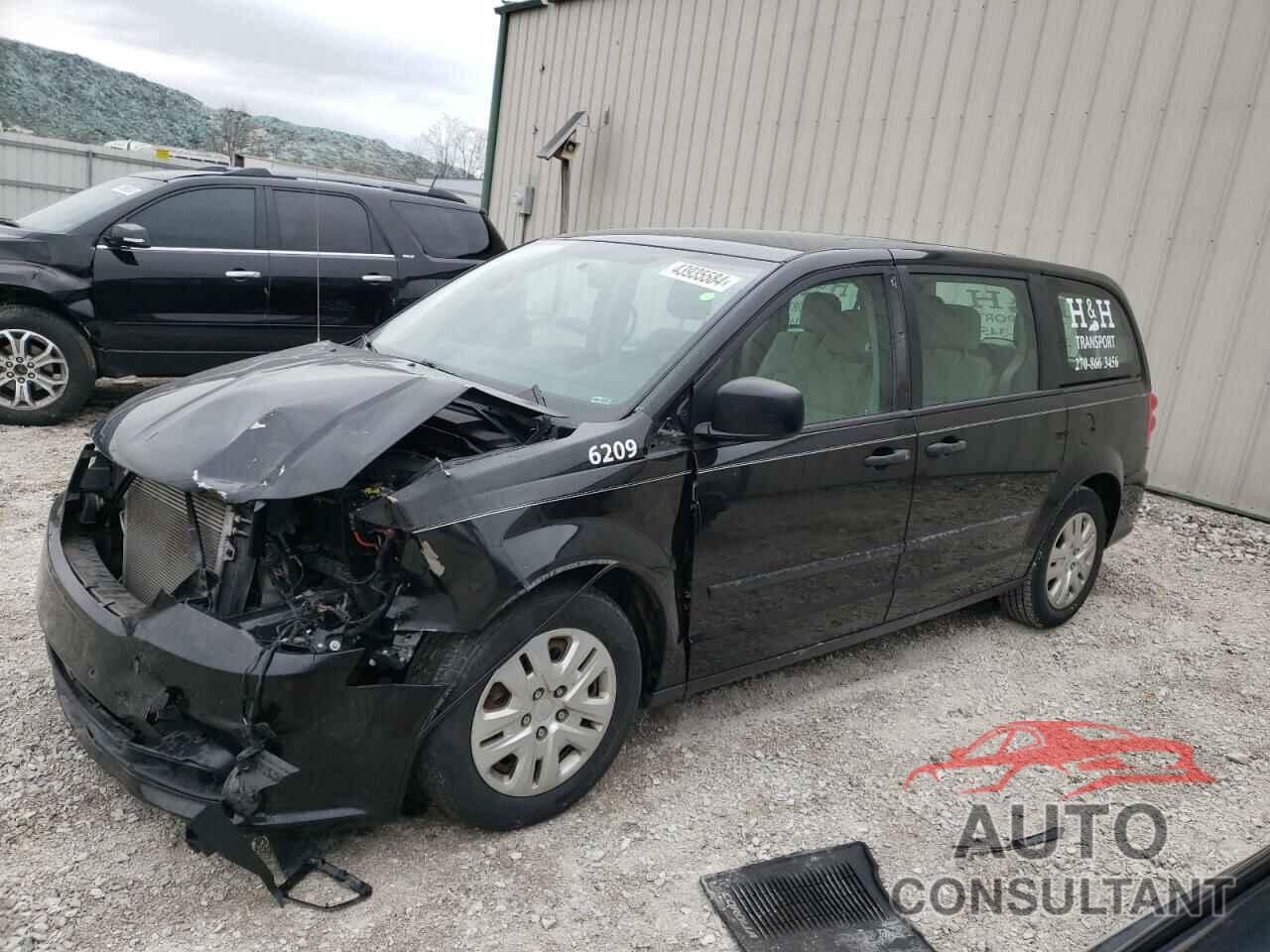 DODGE CARAVAN 2016 - 2C4RDGBG5GR359388