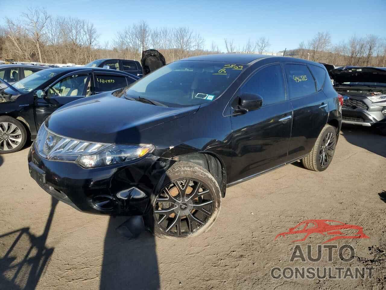 NISSAN MURANO 2009 - JN8AZ18W69W121798