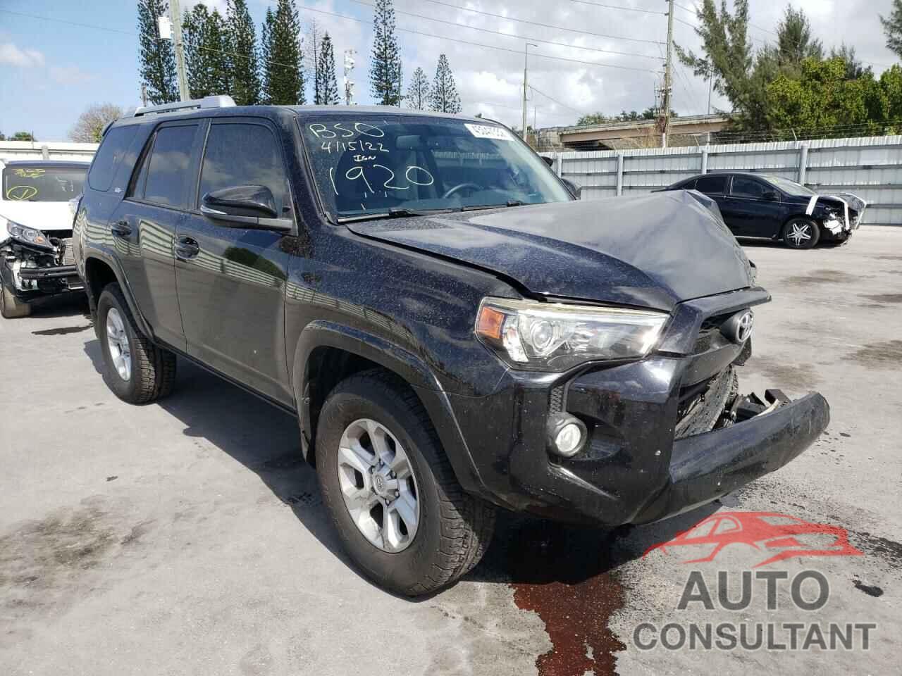 TOYOTA 4RUNNER 2016 - JTEZU5JR0G5121920