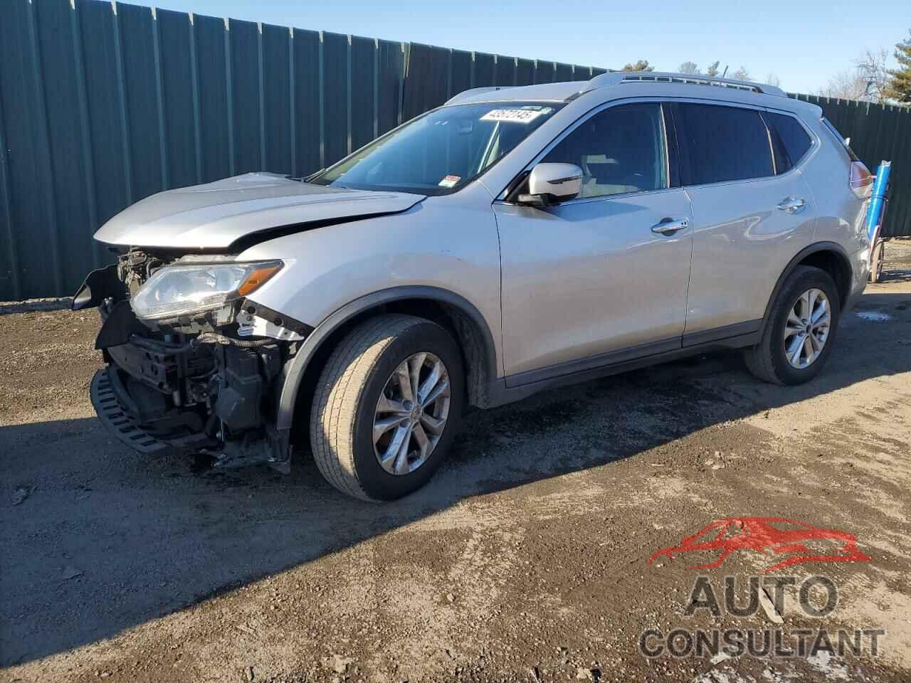 NISSAN ROGUE 2016 - KNMAT2MV3GP696657