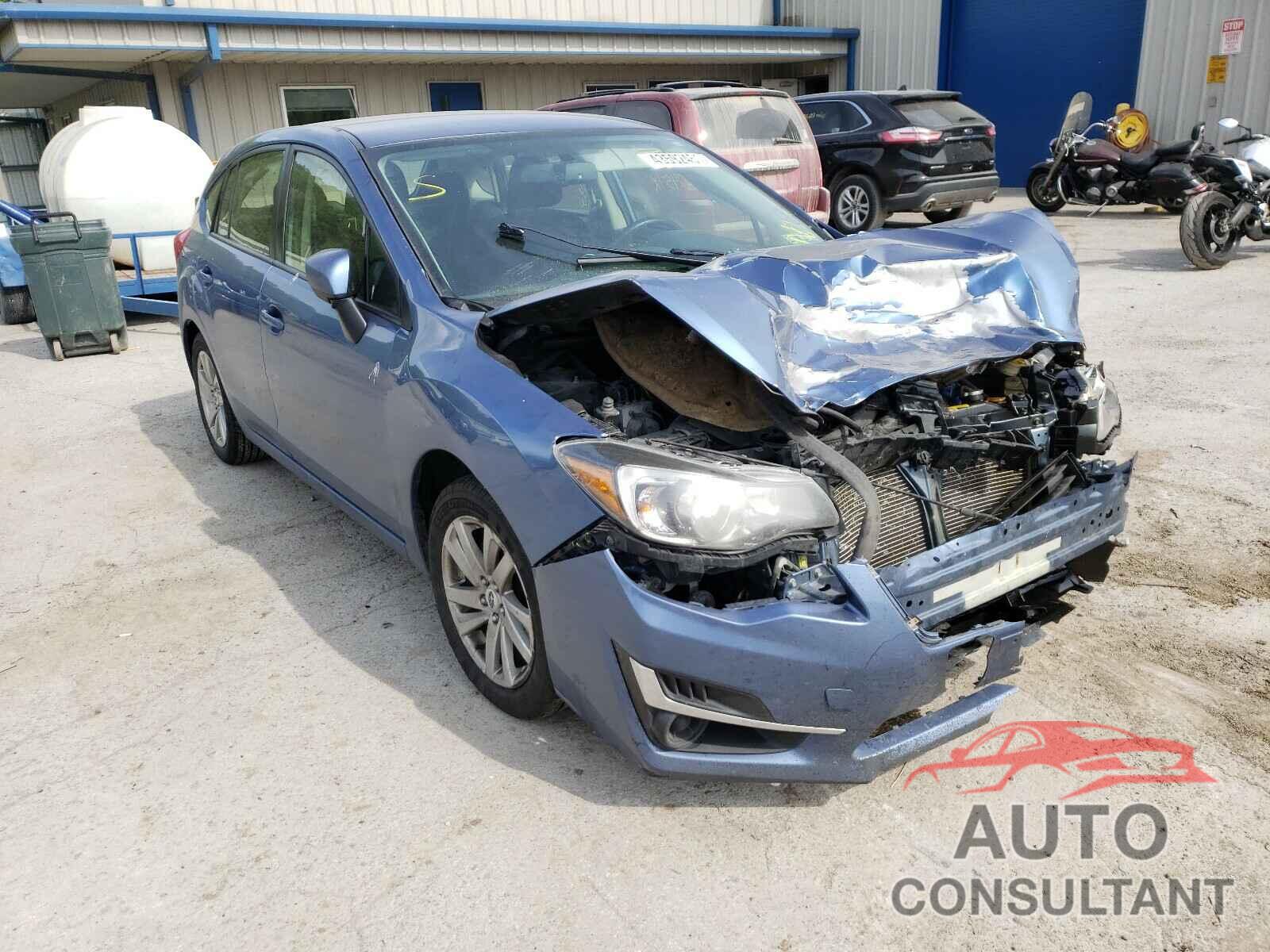 SUBARU IMPREZA 2016 - JF1GPAB69G8222703
