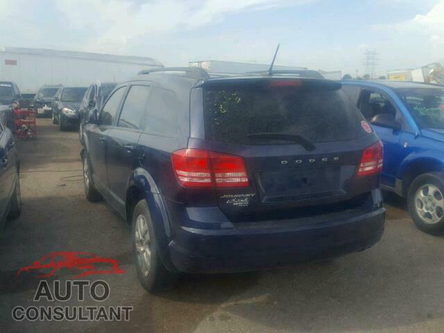 DODGE JOURNEY SE 2017 - 3C4PDCAB3HT529378