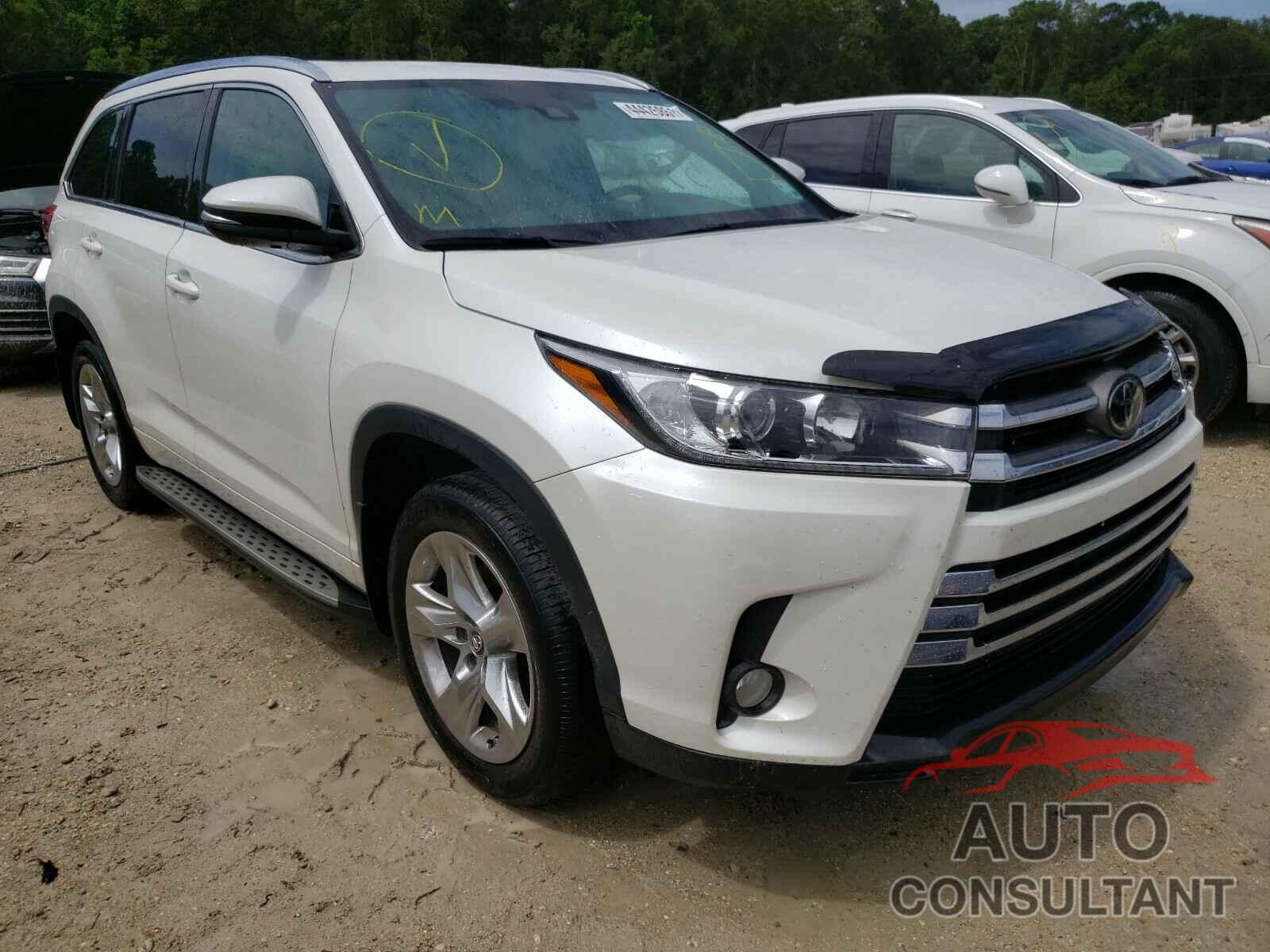 TOYOTA HIGHLANDER 2018 - 5TDYZRFH4JS270423