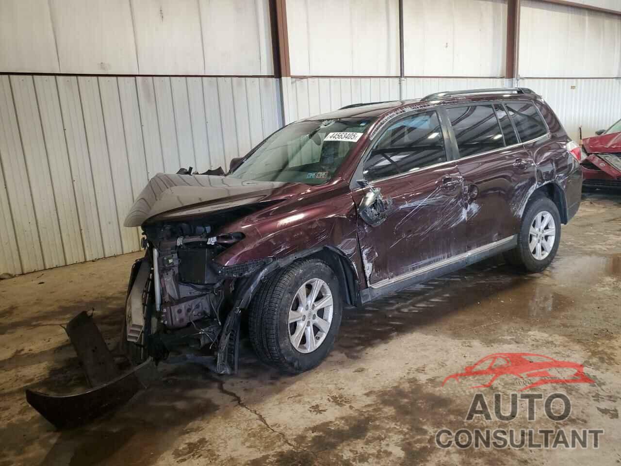 TOYOTA HIGHLANDER 2013 - 5TDBK3EH0DS257391