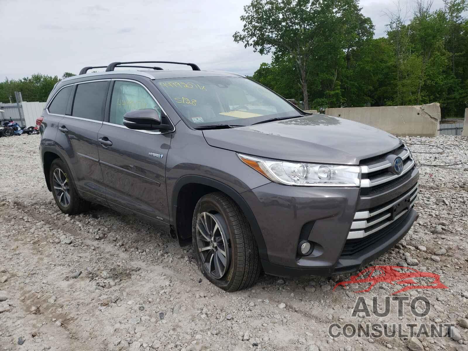 TOYOTA HIGHLANDER 2017 - 5TDJGRFH4HS036025