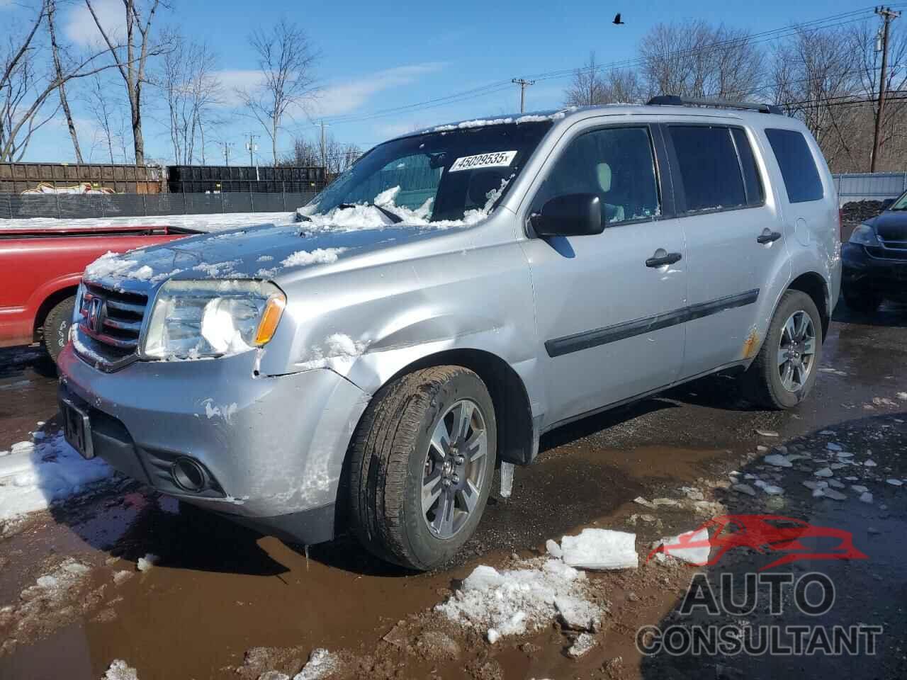 HONDA PILOT 2012 - 5FNYF4H24CB025990