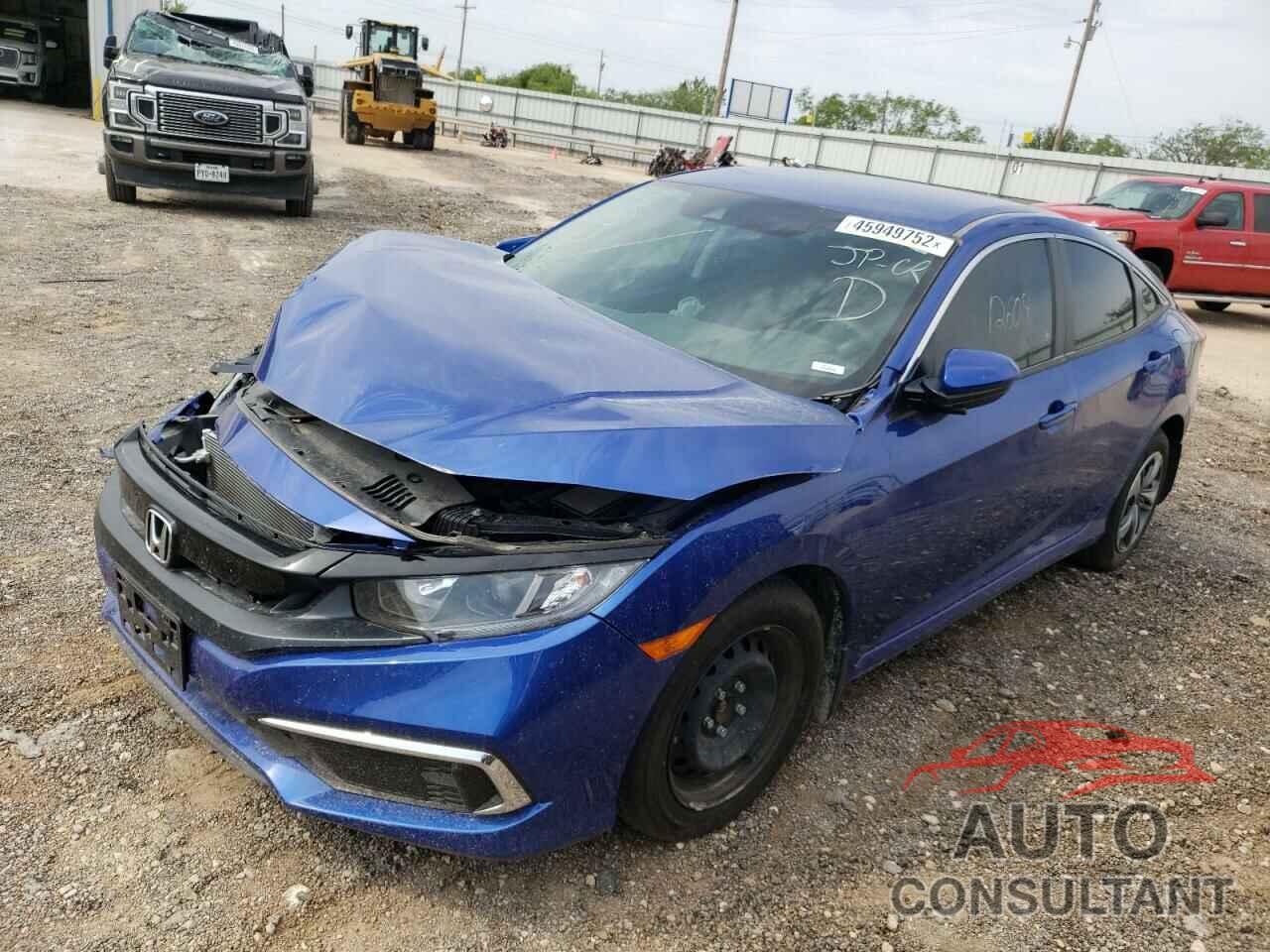 HONDA CIVIC 2020 - 2HGFC2F68LH598476