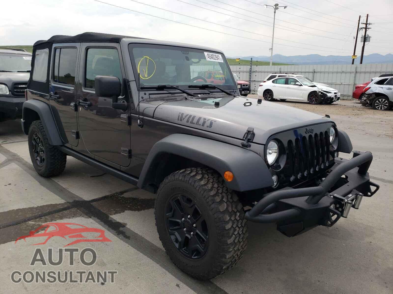 JEEP WRANGLER 2017 - 1C4BJWDG3HL708088