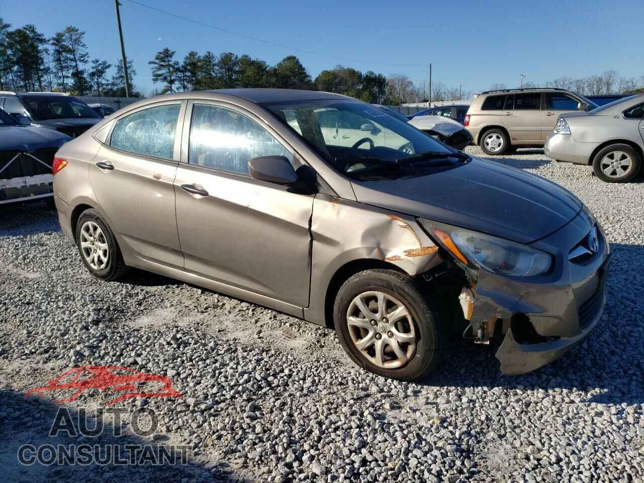 HYUNDAI ACCENT 2012 - KMHCT4AE6CU059987