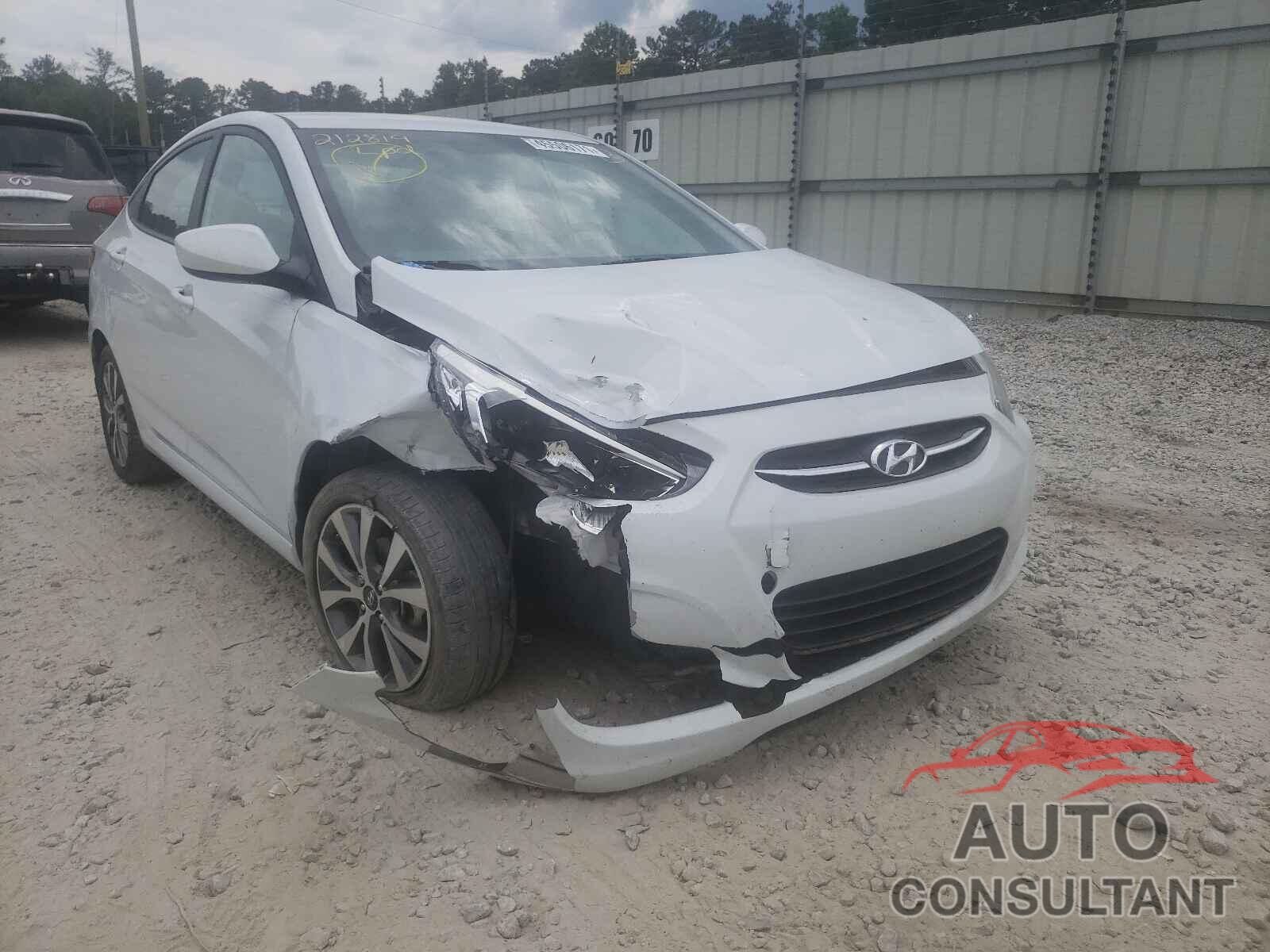 HYUNDAI ACCENT 2017 - KMHCT4AE5HU359611