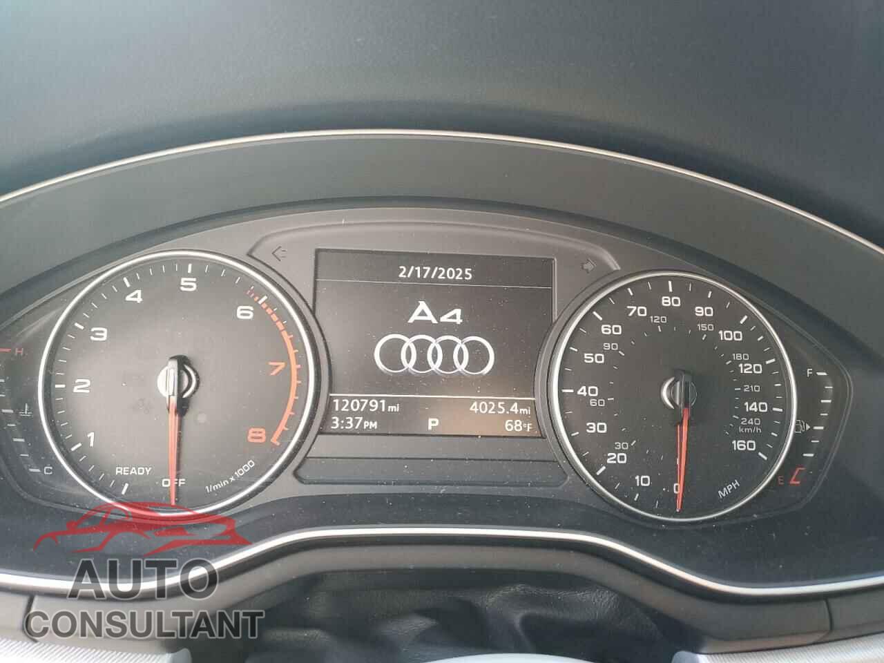 AUDI A4 2017 - WAUGNAF41HN058937