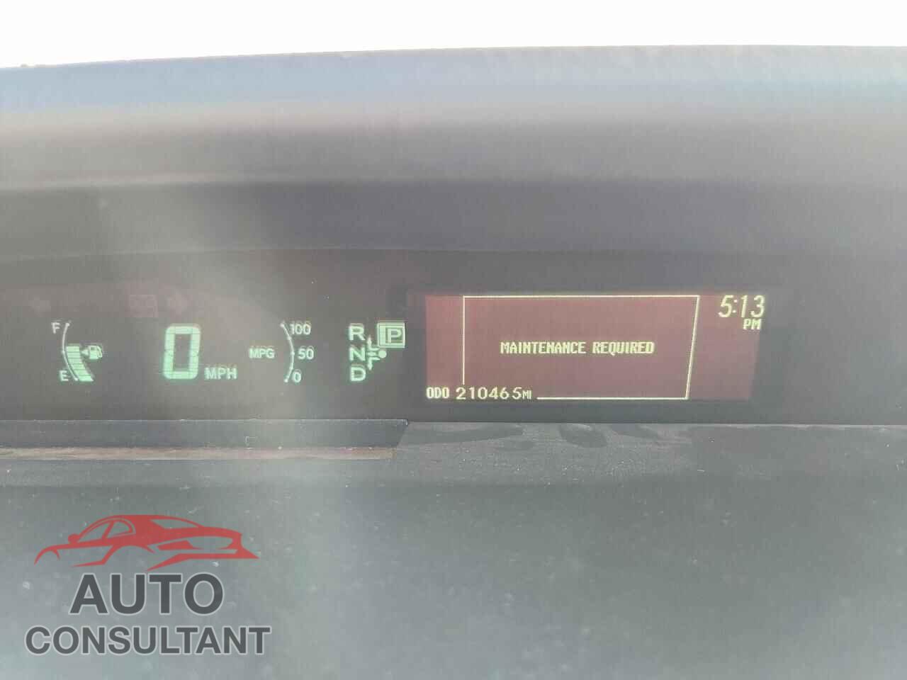 TOYOTA PRIUS 2013 - JTDKN3DU6D1633806