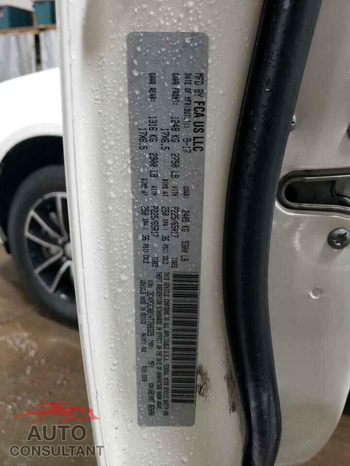 DODGE JOURNEY 2017 - 3C4PDCAB1HT708325