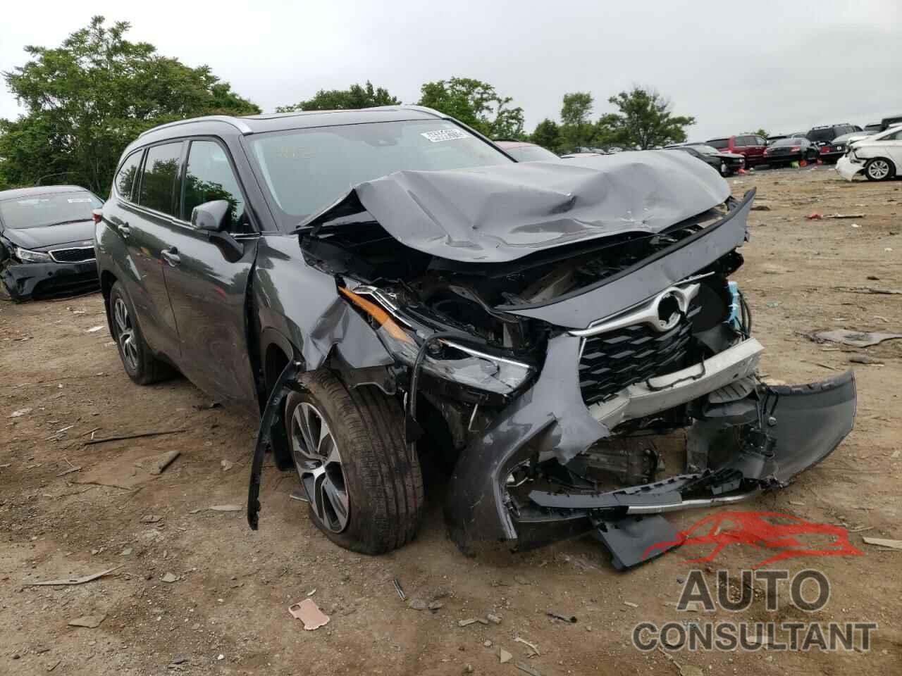 TOYOTA HIGHLANDER 2021 - 5TDGZRBH6MS100778