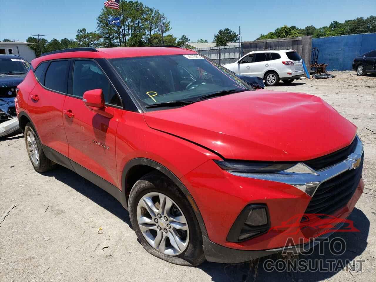 CHEVROLET BLAZER 2021 - 3GNKBBRAXMS536163