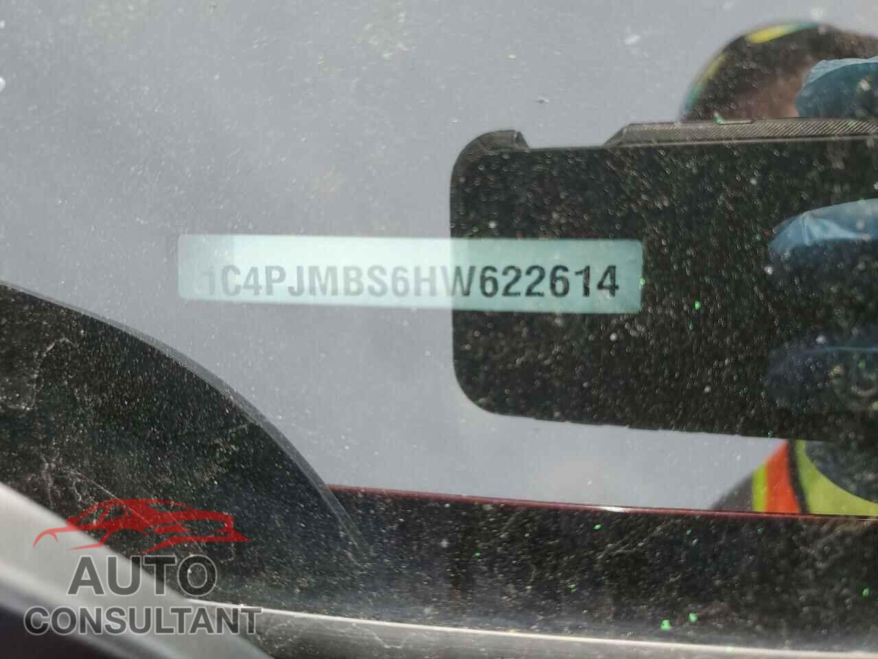 JEEP CHEROKEE 2017 - 1C4PJMBS6HW622614