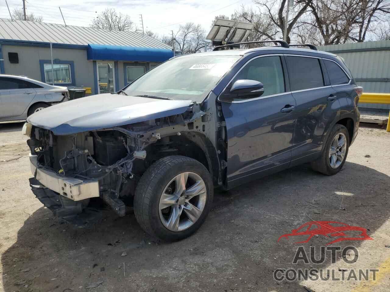 TOYOTA HIGHLANDER 2014 - 5TDYKRFH5ES021770
