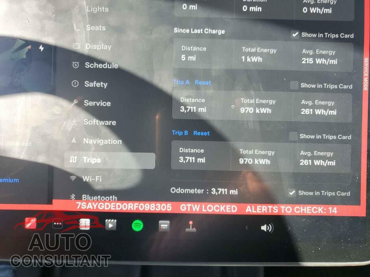 TESLA MODEL Y 2024 - 7SAYGDED0RF098305