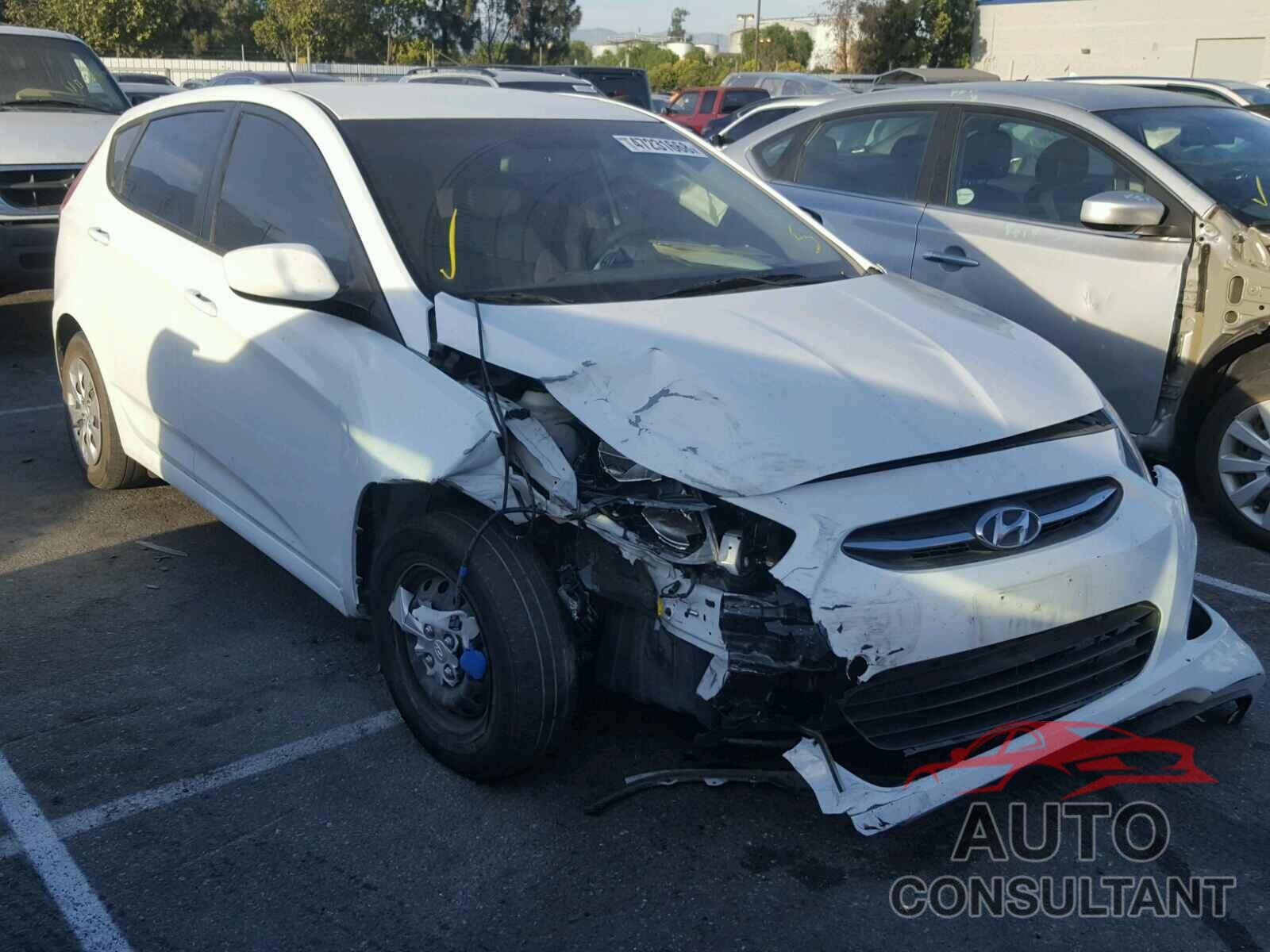 HYUNDAI ACCENT 2016 - KMHCT5AE6GU265242