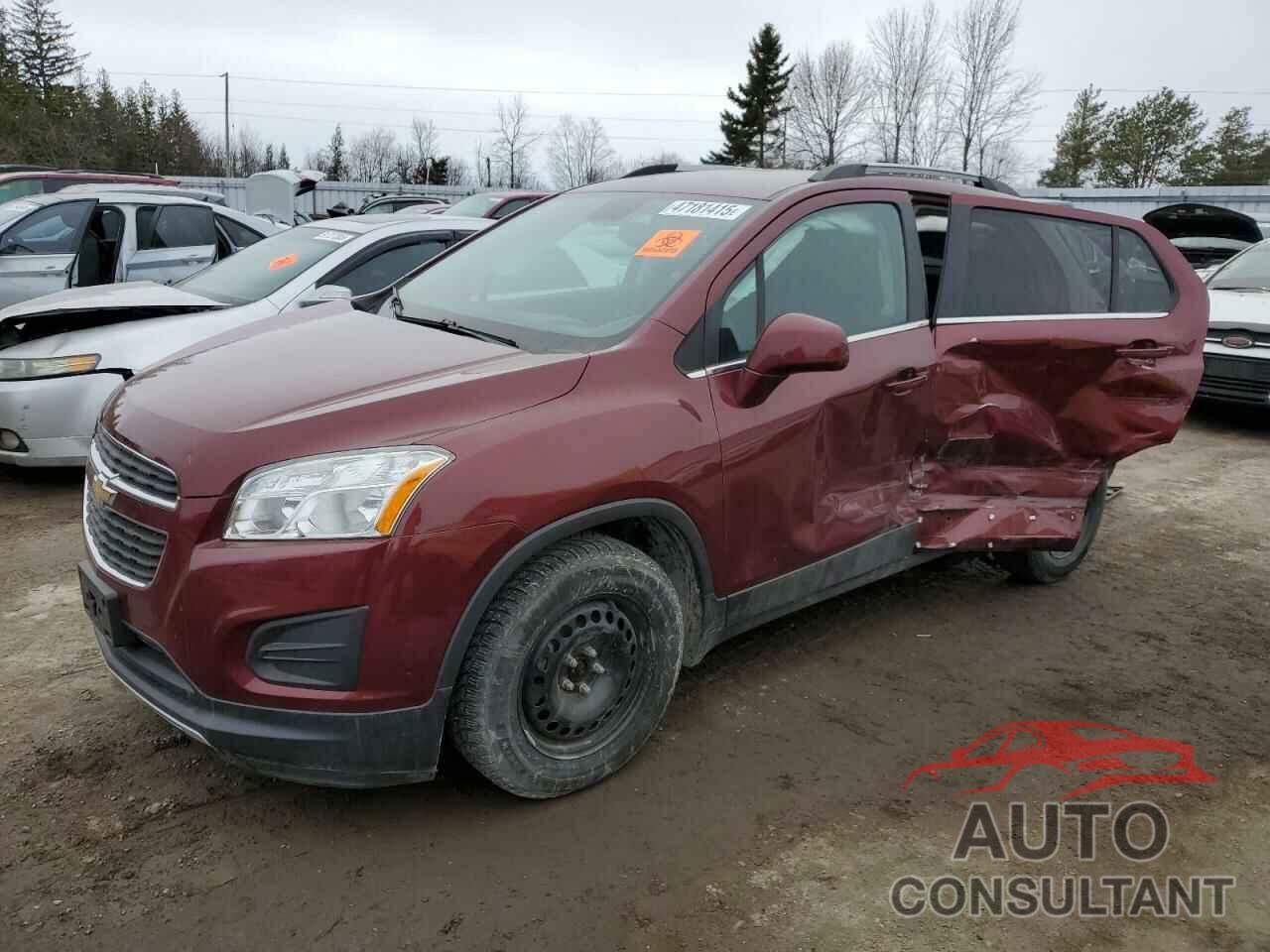 CHEVROLET TRAX 2015 - 3GNCJLSB5FL183327