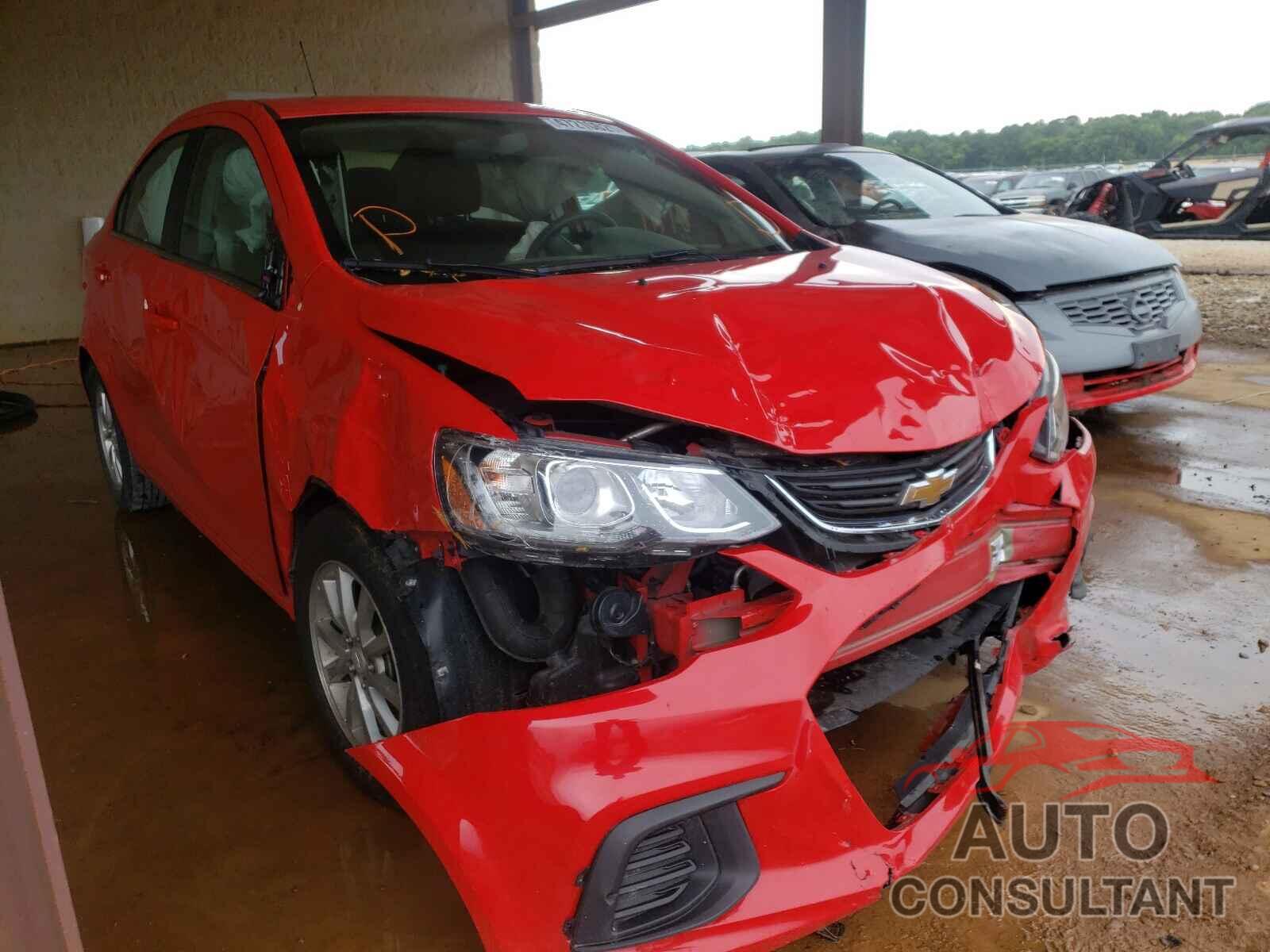 CHEVROLET SONIC 2017 - 1G1JD5SH5H4140289