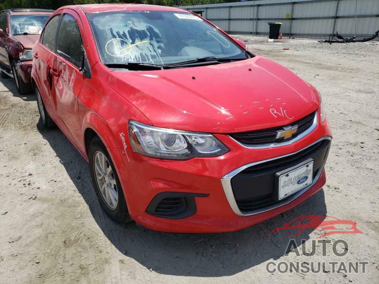 CHEVROLET SONIC 2017 - 1G1JD5SH0H4130284