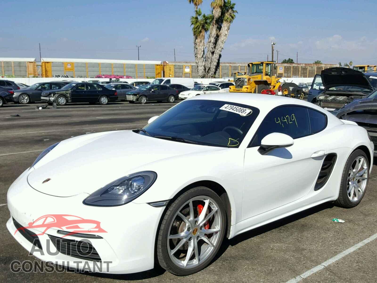 PORSCHE CAYMAN 2017 - WP0AB2A87HS285925