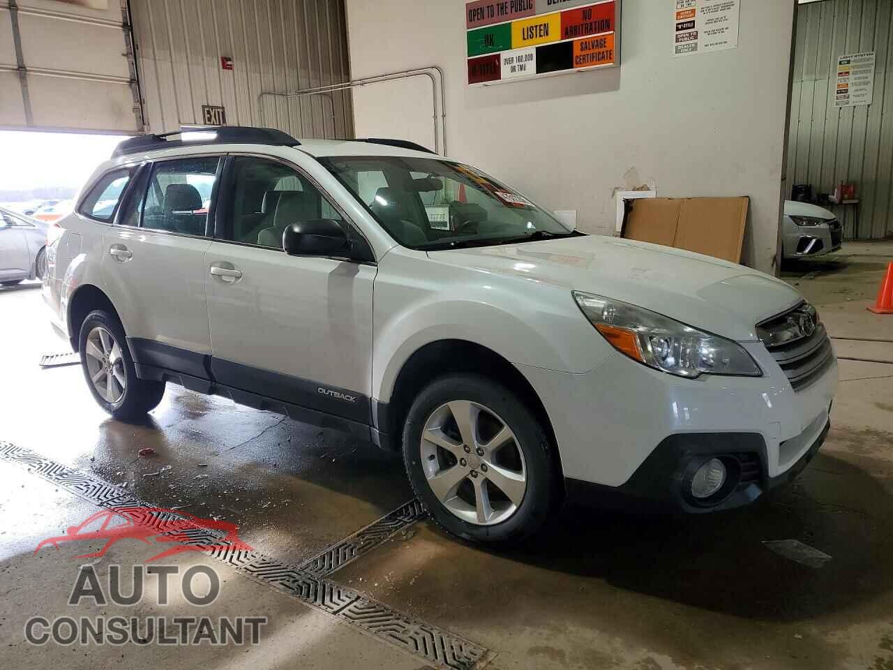 SUBARU OUTBACK 2014 - 4S4BRBAC4E3275942