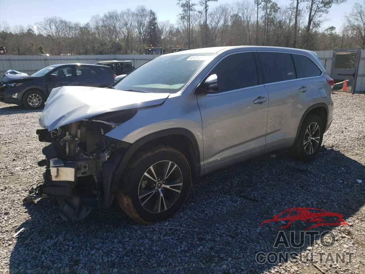 TOYOTA HIGHLANDER 2018 - 5TDZARFH4JS040991