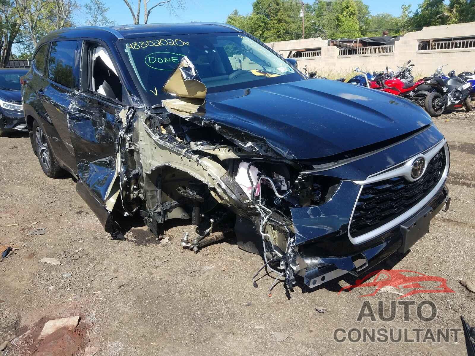 TOYOTA HIGHLANDER 2020 - 5TDGZRBH5LS513421