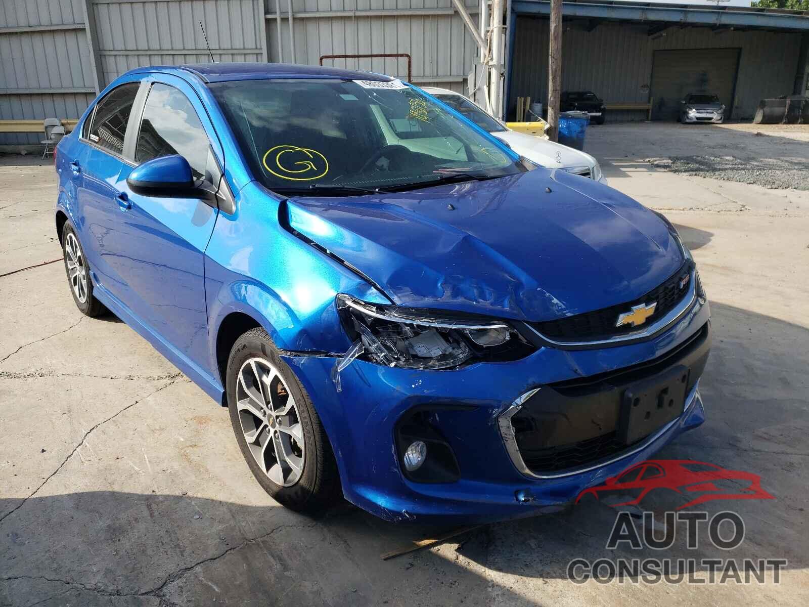 CHEVROLET SONIC 2017 - 1G1JD5SH1H4145456