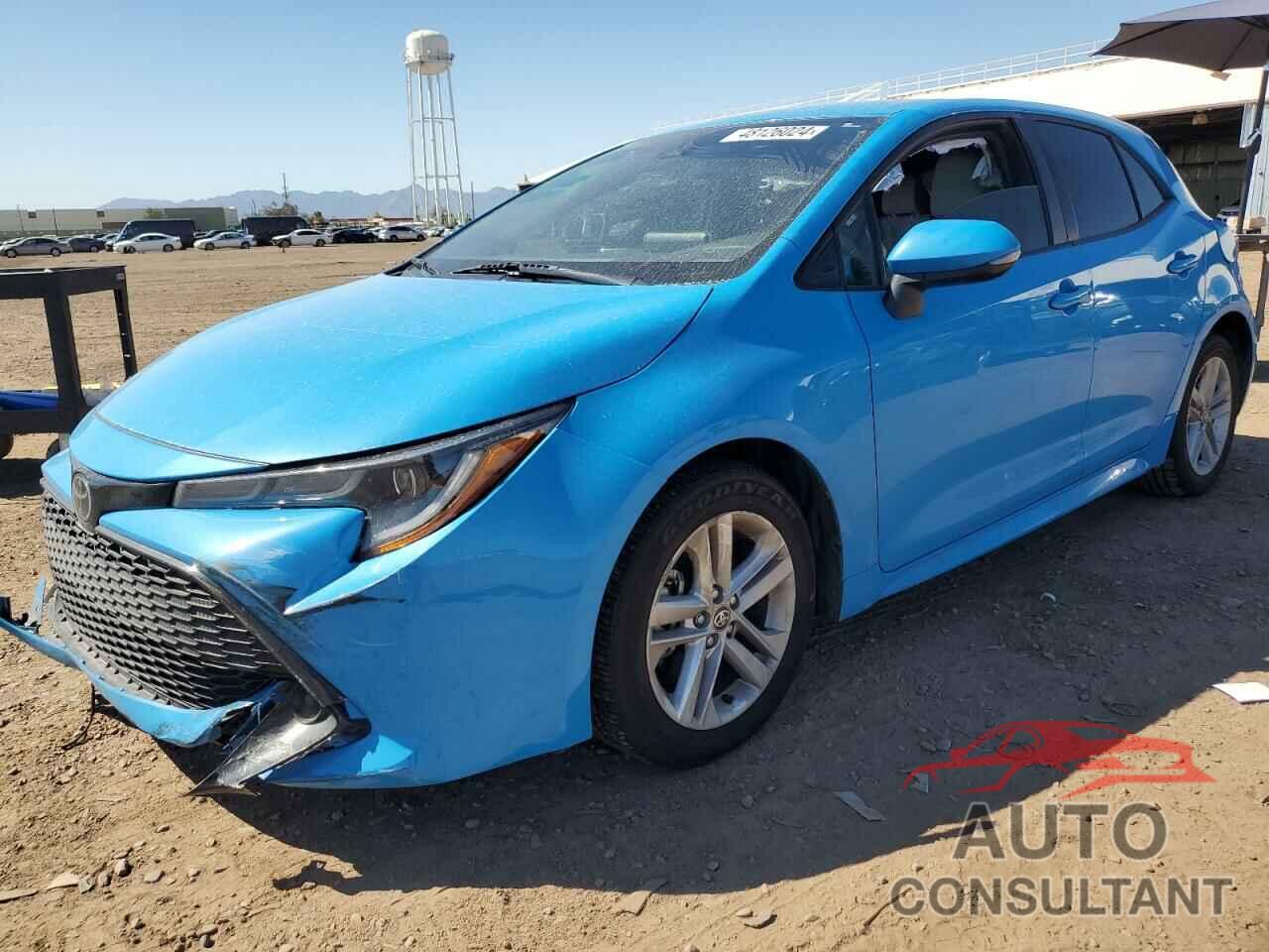 TOYOTA COROLLA 2019 - JTNK4RBE4K3051248