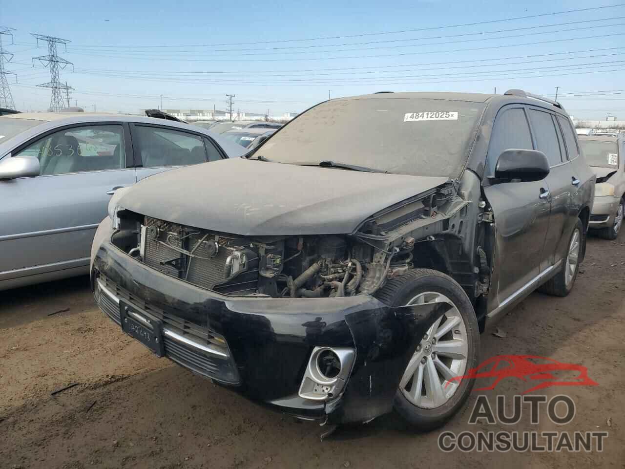 TOYOTA HIGHLANDER 2013 - JTEDC3EH3D2013193