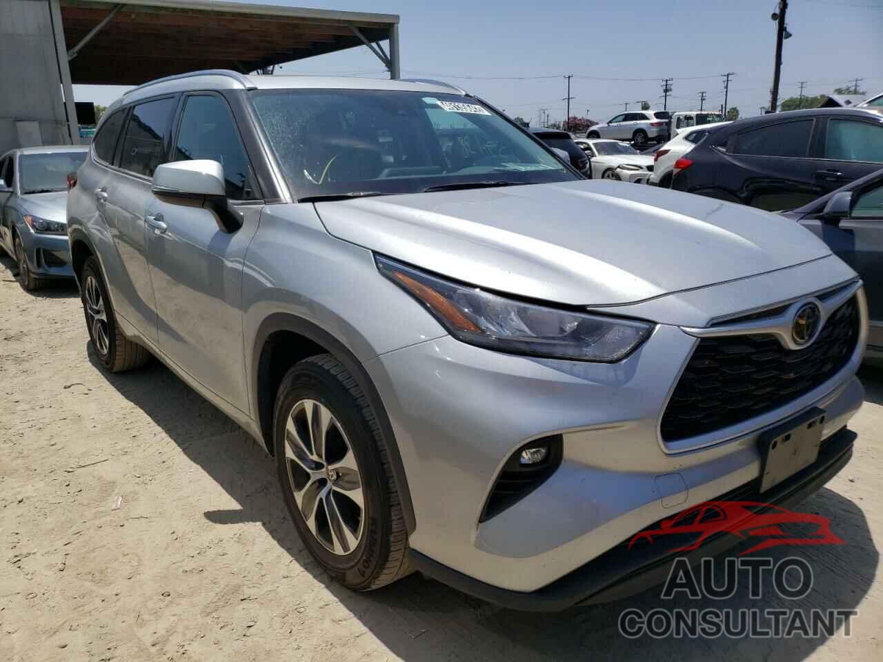 TOYOTA HIGHLANDER 2020 - 5TDGZRAH0LS502781