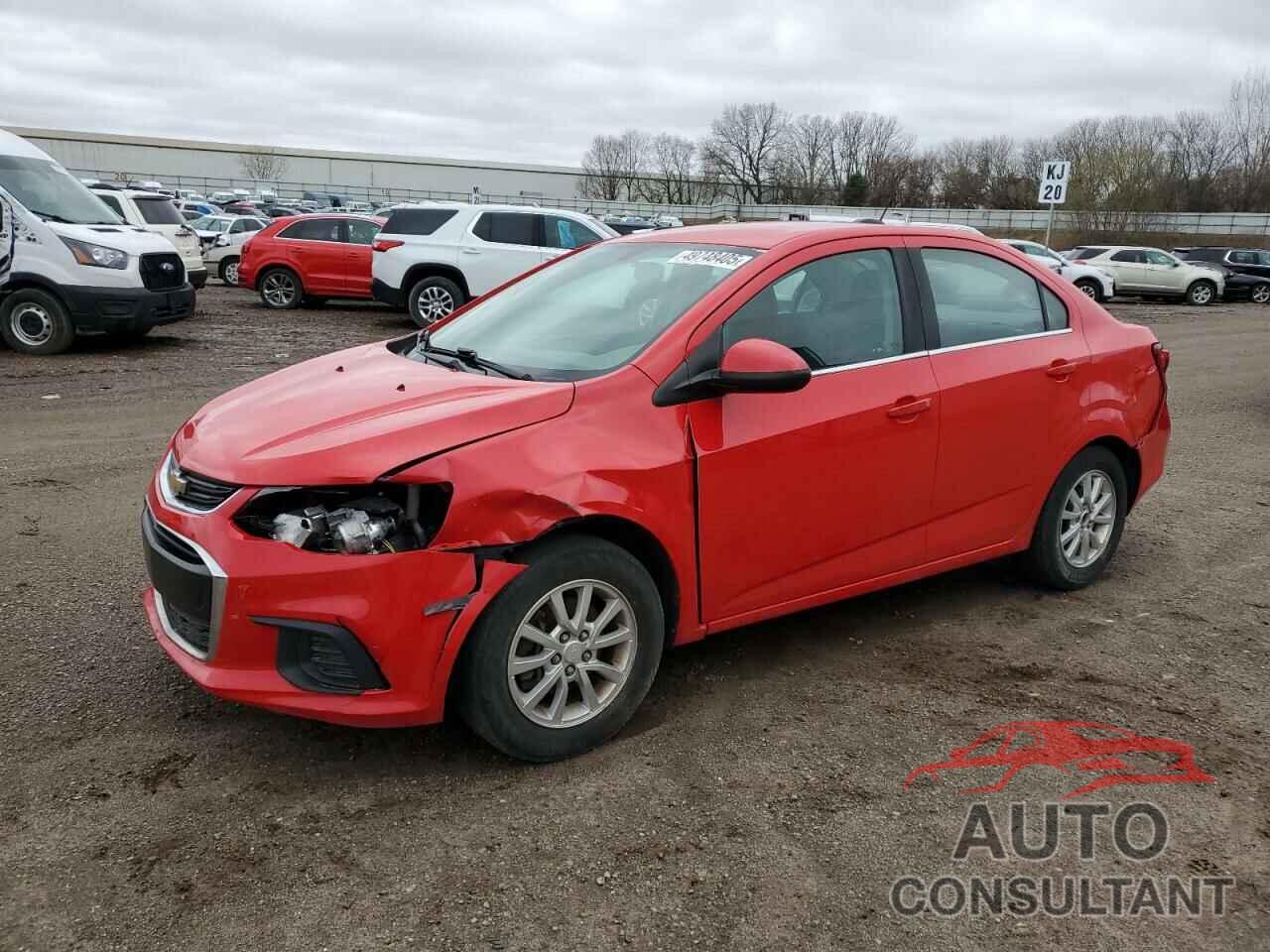 CHEVROLET SONIC 2017 - 1G1JD5SHXH4133029