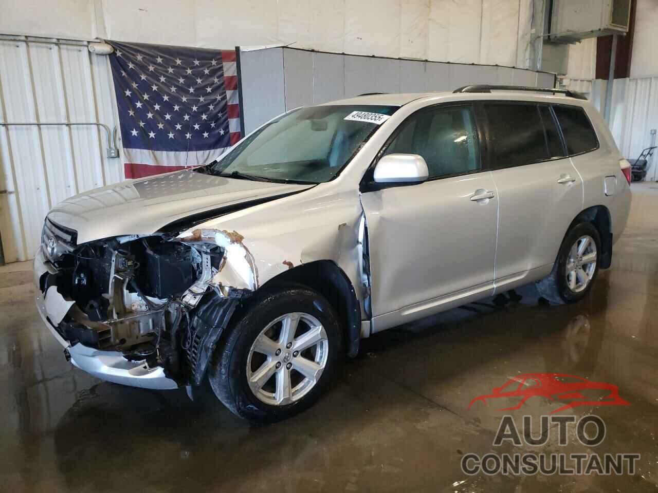 TOYOTA HIGHLANDER 2010 - 5TDBK3EH1AS033185