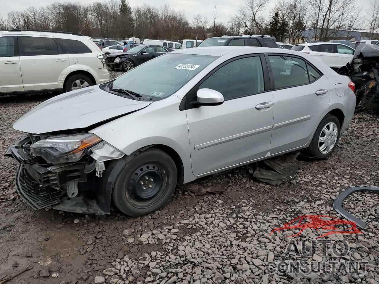 TOYOTA COROLLA 2017 - 2T1BURHE5HC850516