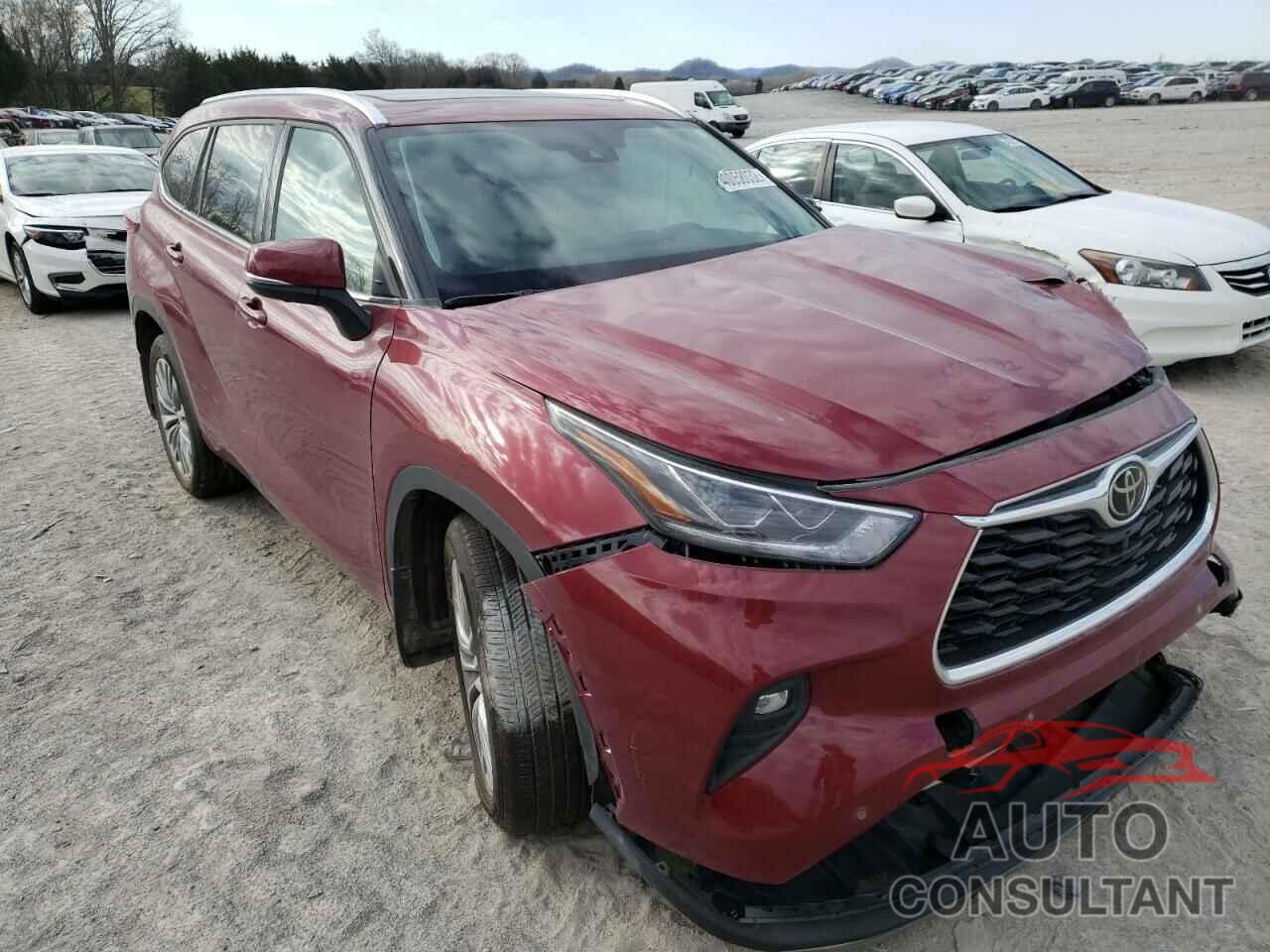 TOYOTA HIGHLANDER 2021 - 5TDFZRBH3MS070733