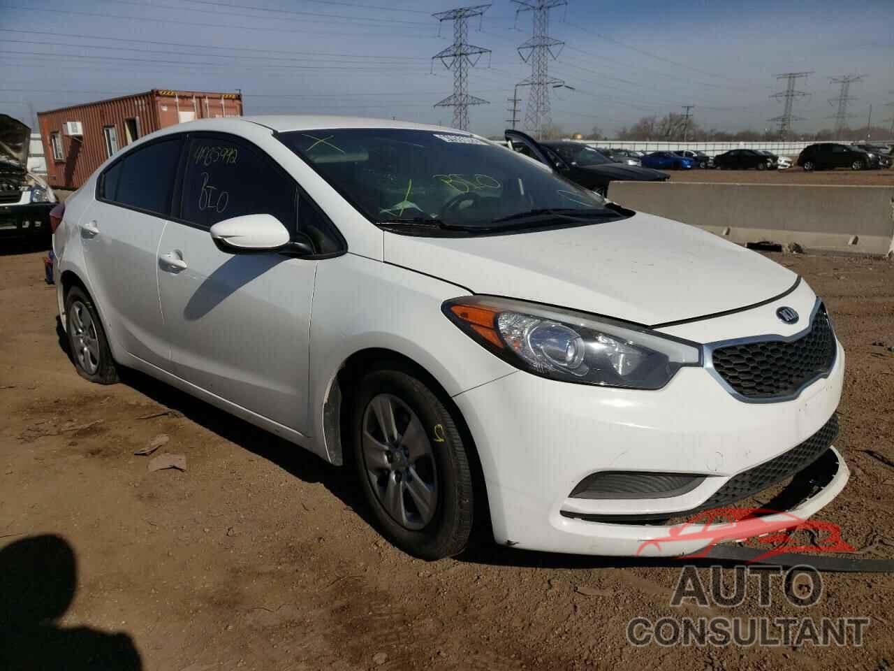 KIA FORTE 2016 - KNAFK4A67G5610311