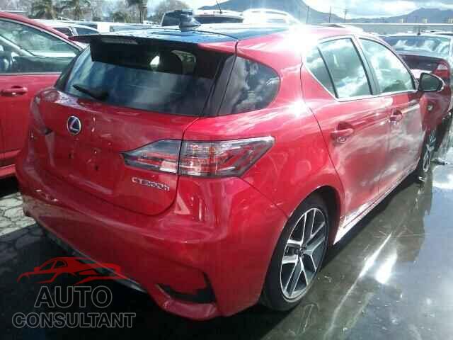 LEXUS CT 200 2015 - JTHKD5BH4F2248146