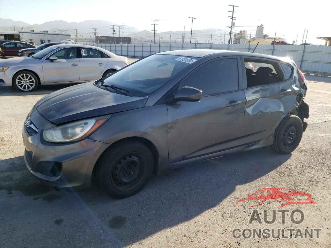 HYUNDAI ACCENT 2012 - KMHCT5AE5CU046461