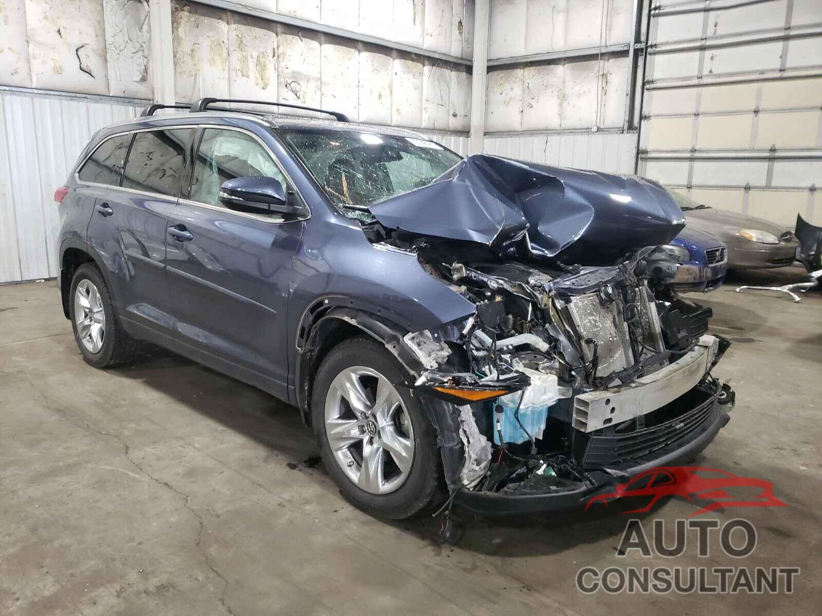 TOYOTA HIGHLANDER 2017 - 5TDDZRFH1HS436759
