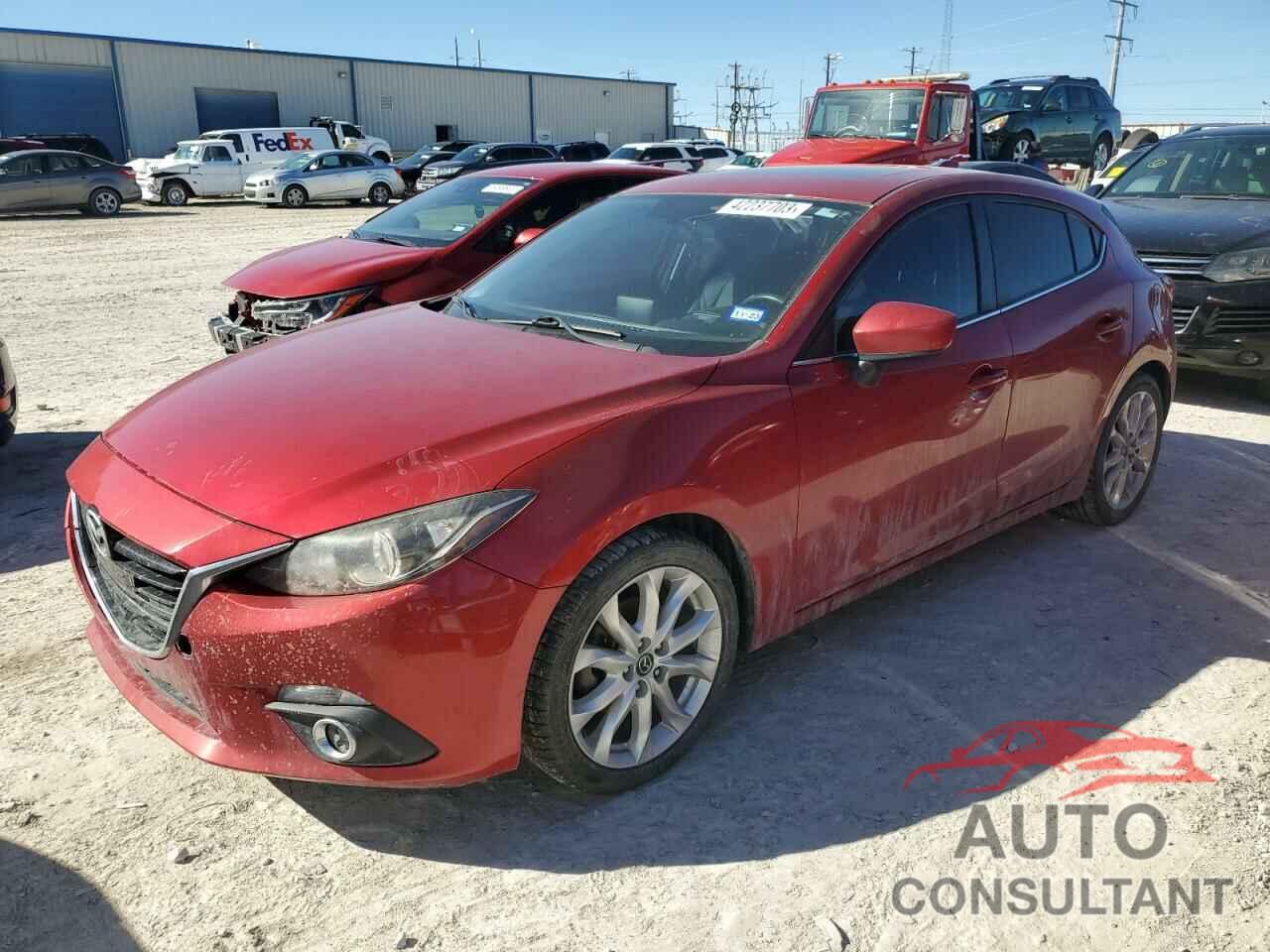 MAZDA 3 2015 - JM1BM1L35F1263192