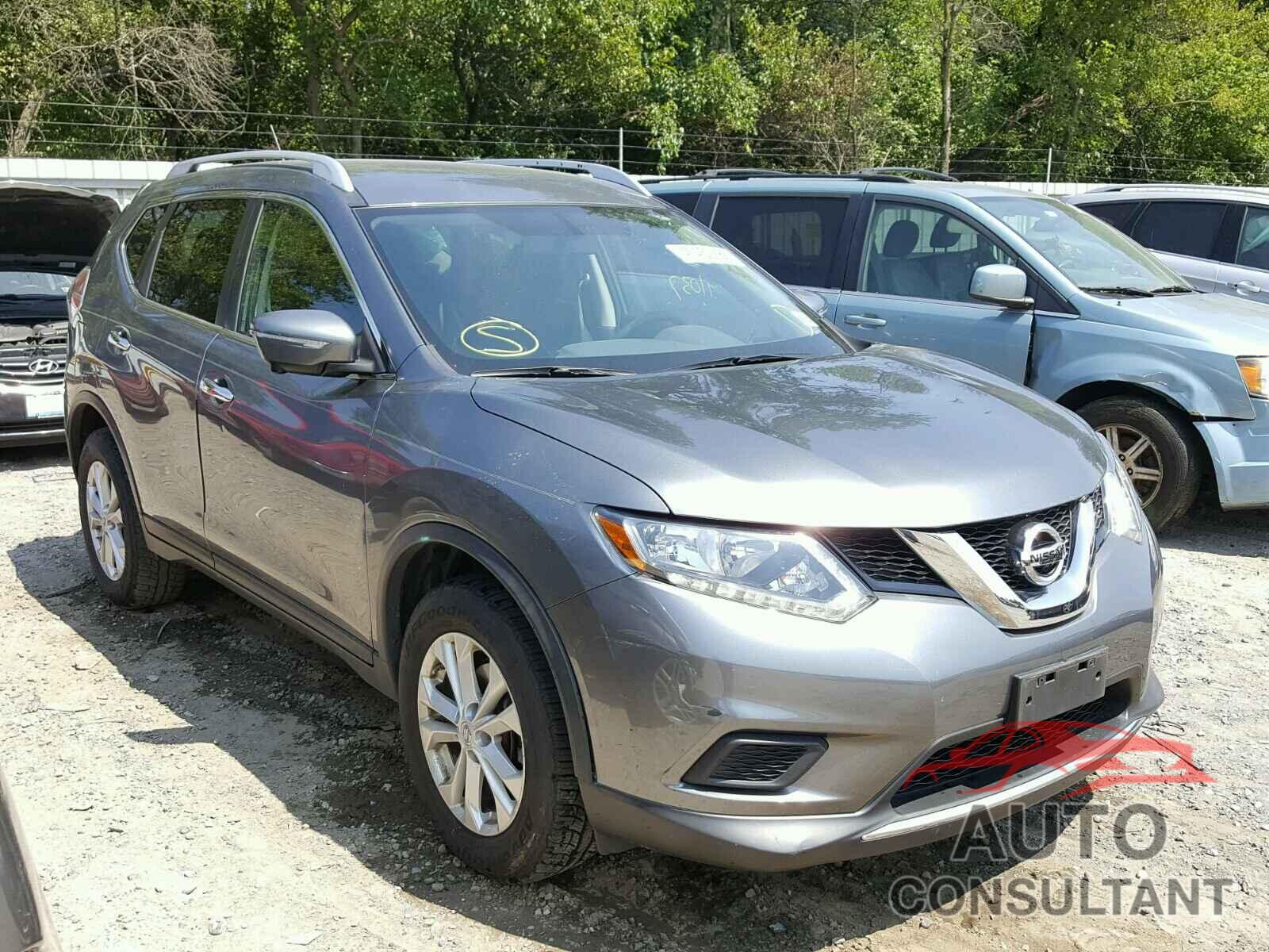 NISSAN ROGUE S 2015 - KNMAT2MVXFP575512