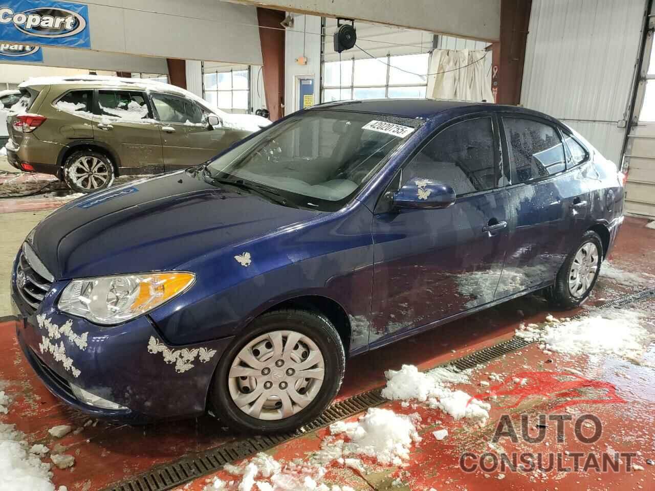 HYUNDAI ELANTRA 2010 - KMHDU4AD6AU194098
