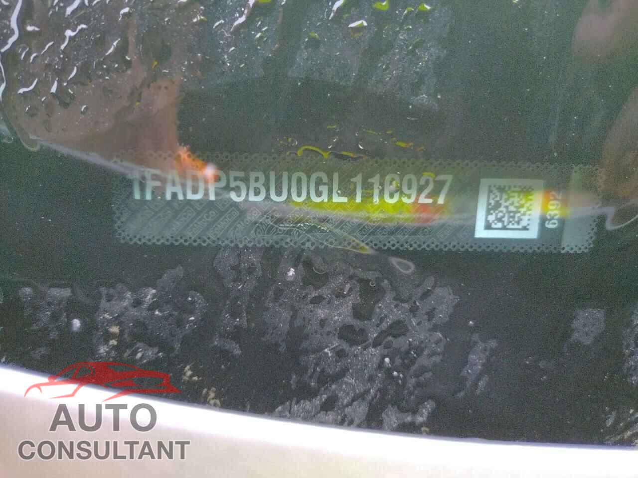 FORD CMAX 2016 - 1FADP5BU0GL110927