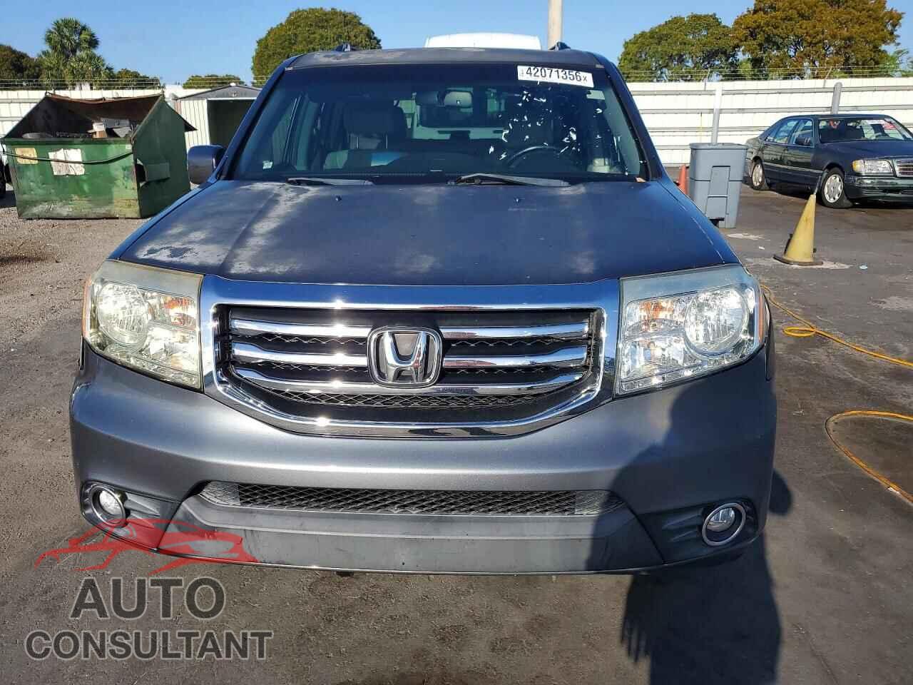 HONDA PILOT 2012 - 5FNYF3H58CB005472