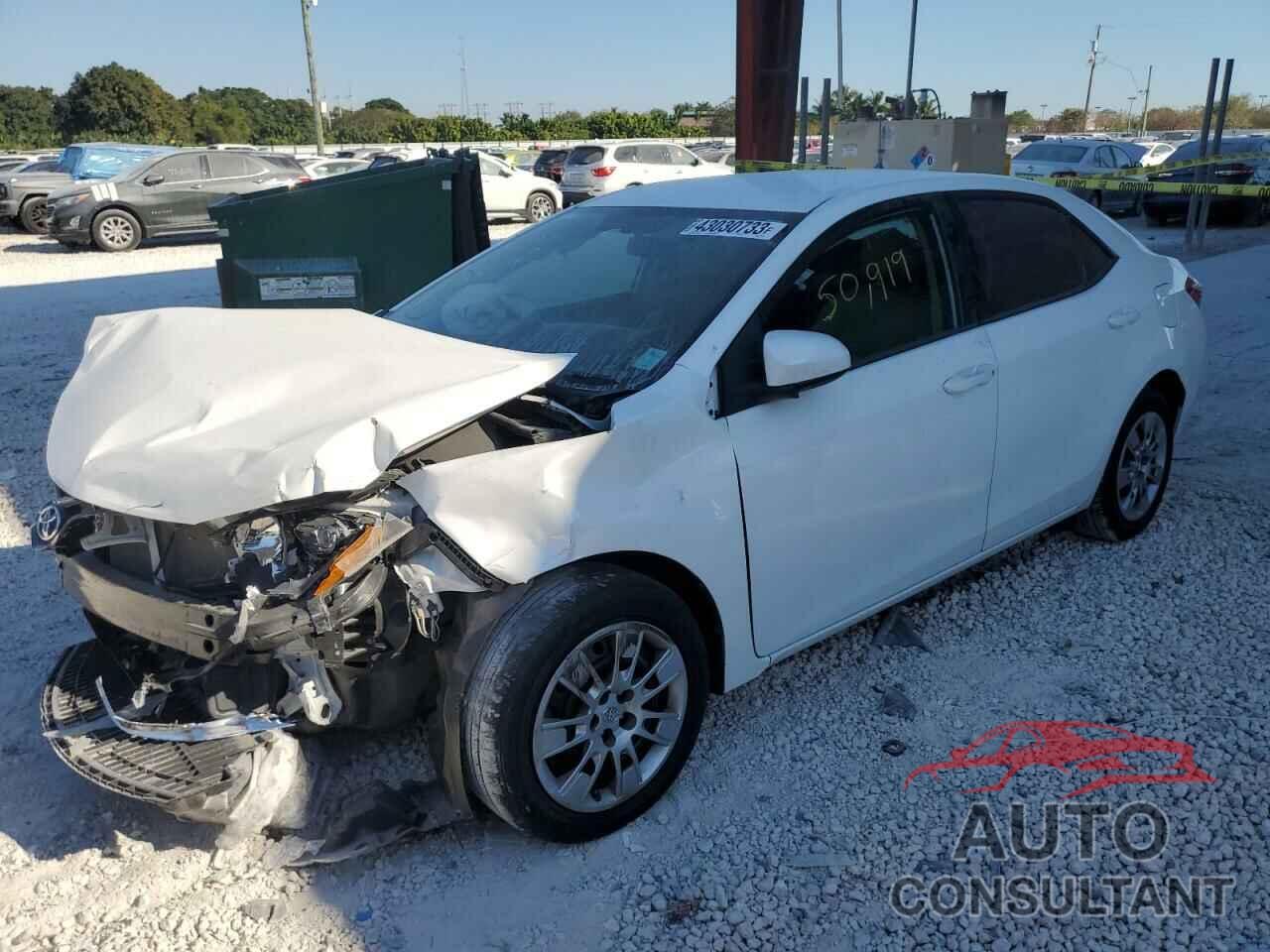 TOYOTA COROLLA 2016 - 2T1BURHE9GC501454