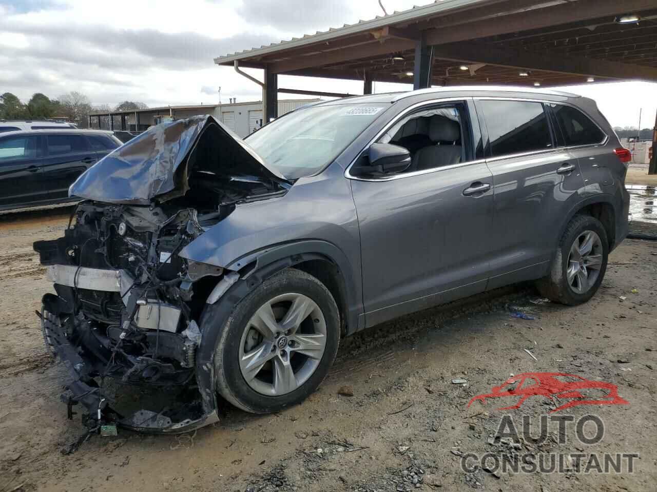 TOYOTA HIGHLANDER 2017 - 5TDYZRFH2HS232814