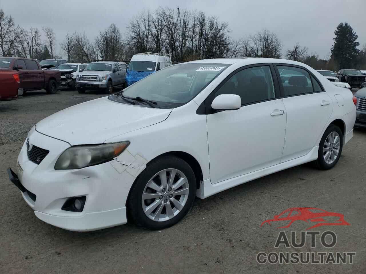 TOYOTA COROLLA 2009 - 1NXBU40E59Z128266